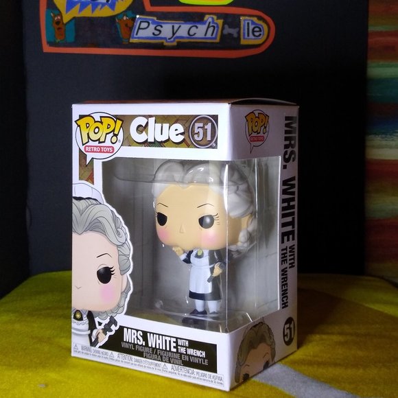 Mrs White Clue Ad Icons Funko Pop 51 NIB - Picture 1 of 4